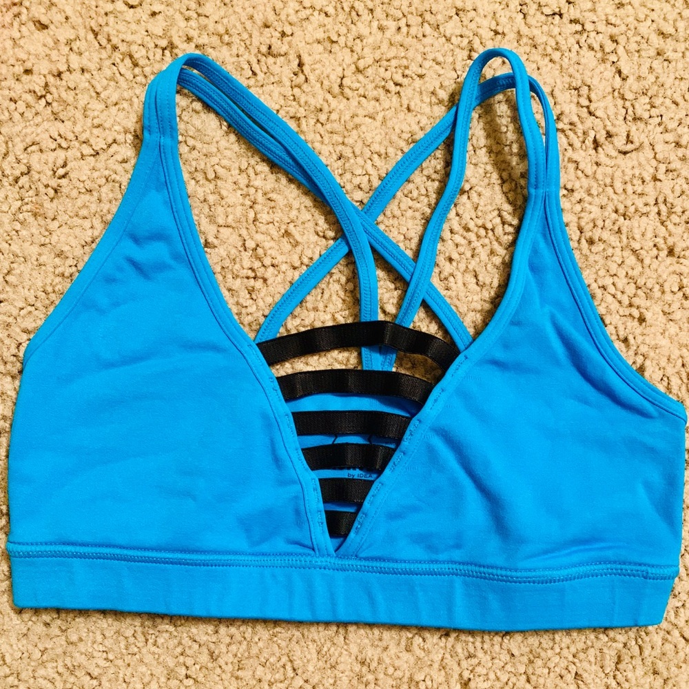 Blue Bra Top